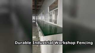 Durable Industrial Workshop Isolation Fencing Solutions